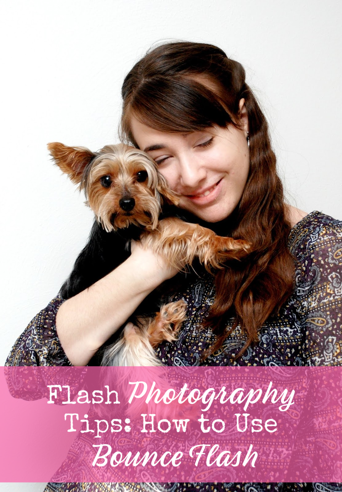 How to use bounce flash with an external flash