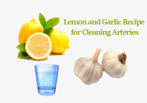 Lemon and Garlic Recipe for Cleaning Arteries