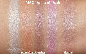MAC Gleamtones Powder Dunes at Dusk Swatch