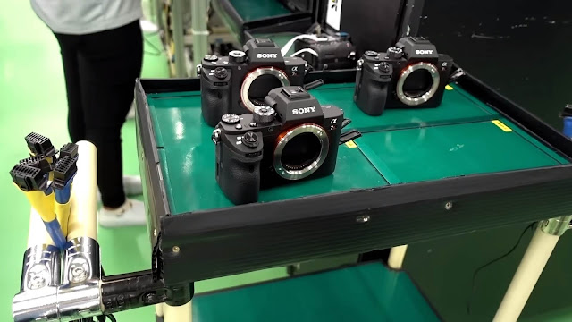 Watch a Sony A7R II Mirrorless Camera Get Built from Scratch at a Factory in Thailand