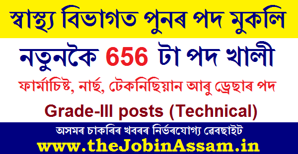 DHS Assam Recruitment 2020