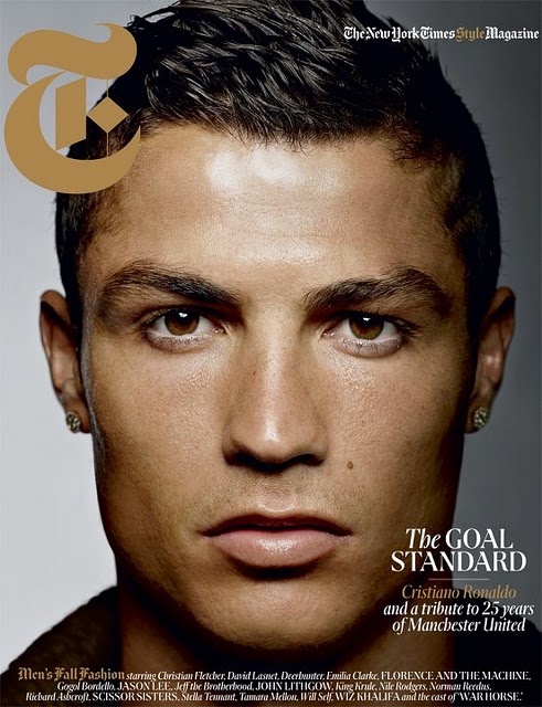 Cristiano Ronaldo On The Cover Of New York Times Style Magazine 1