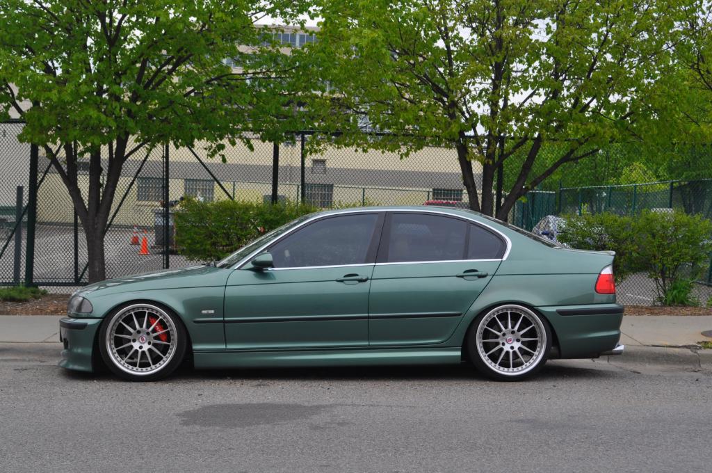 The Automotive Way Minneapolis Street Sighting BMW E46 sedan