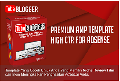 Tube blogger premium AMP Template