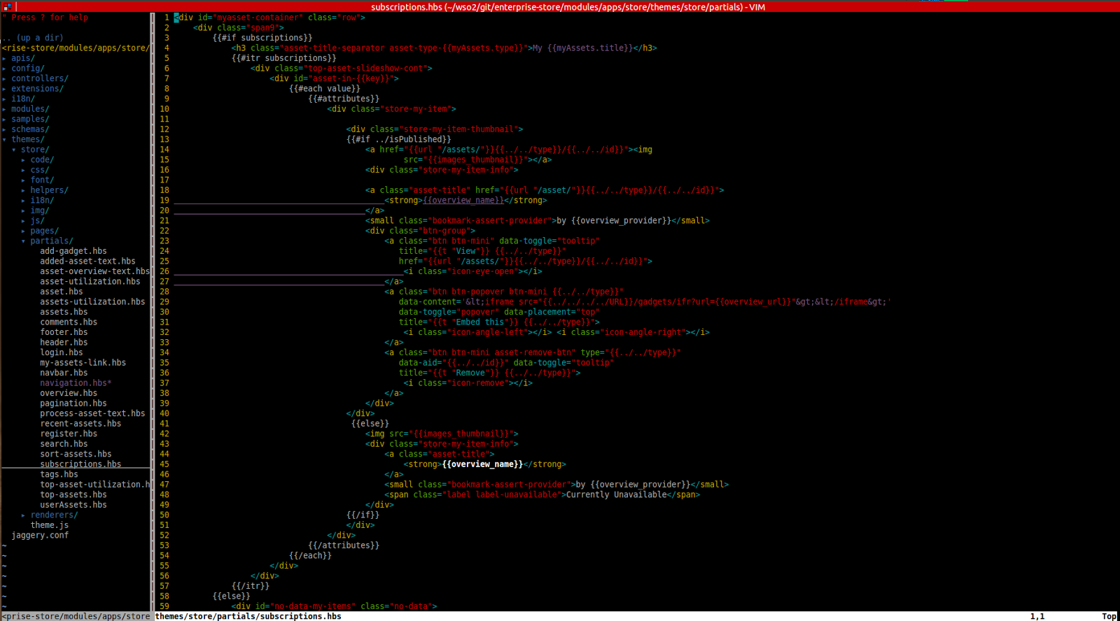 Define howto VIM as an IDE