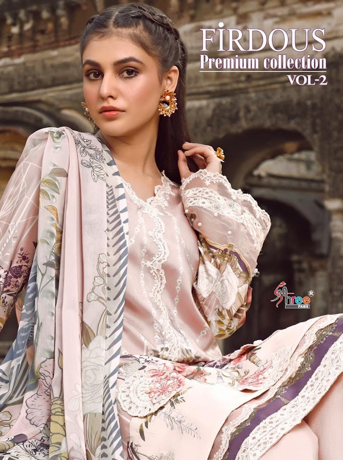 Shree Fab Firdous Premium collection 2 Pakistani Suits