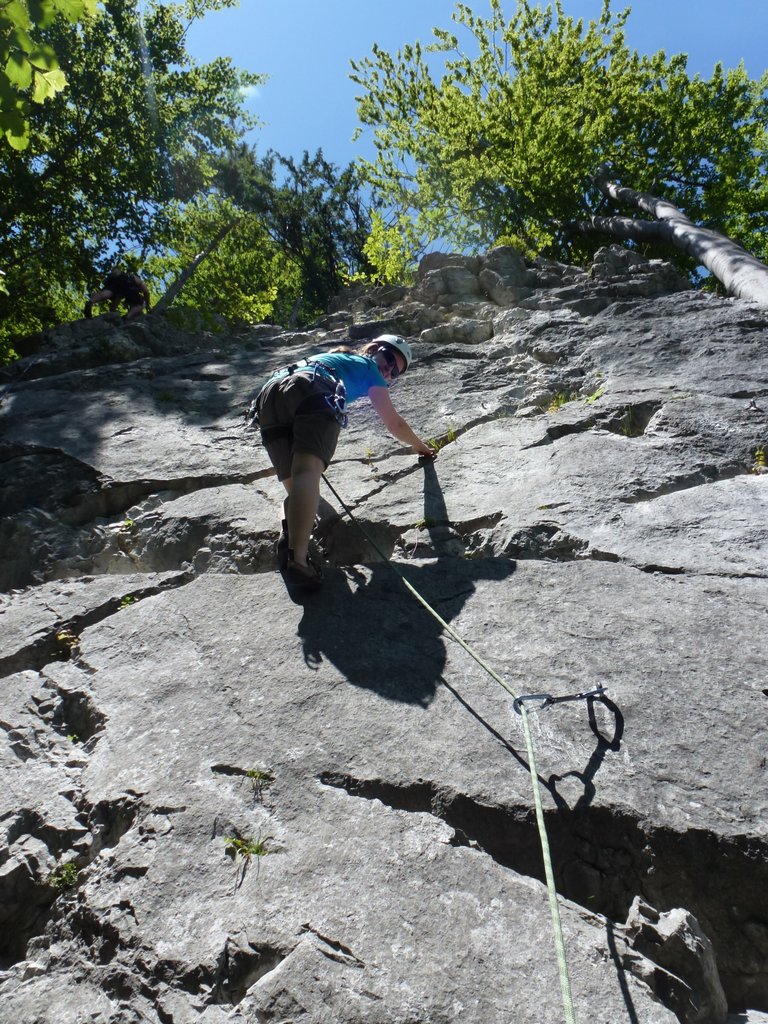 Klettern in Kochel und Mehrseillängenkurs im Donautal