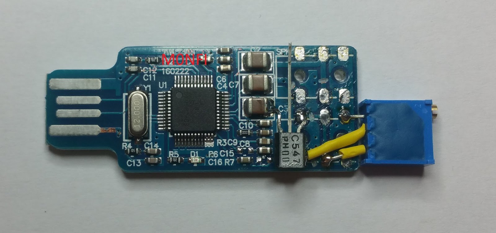 Marrold's Blog Converting a CM108 USB fob for amateur radio use