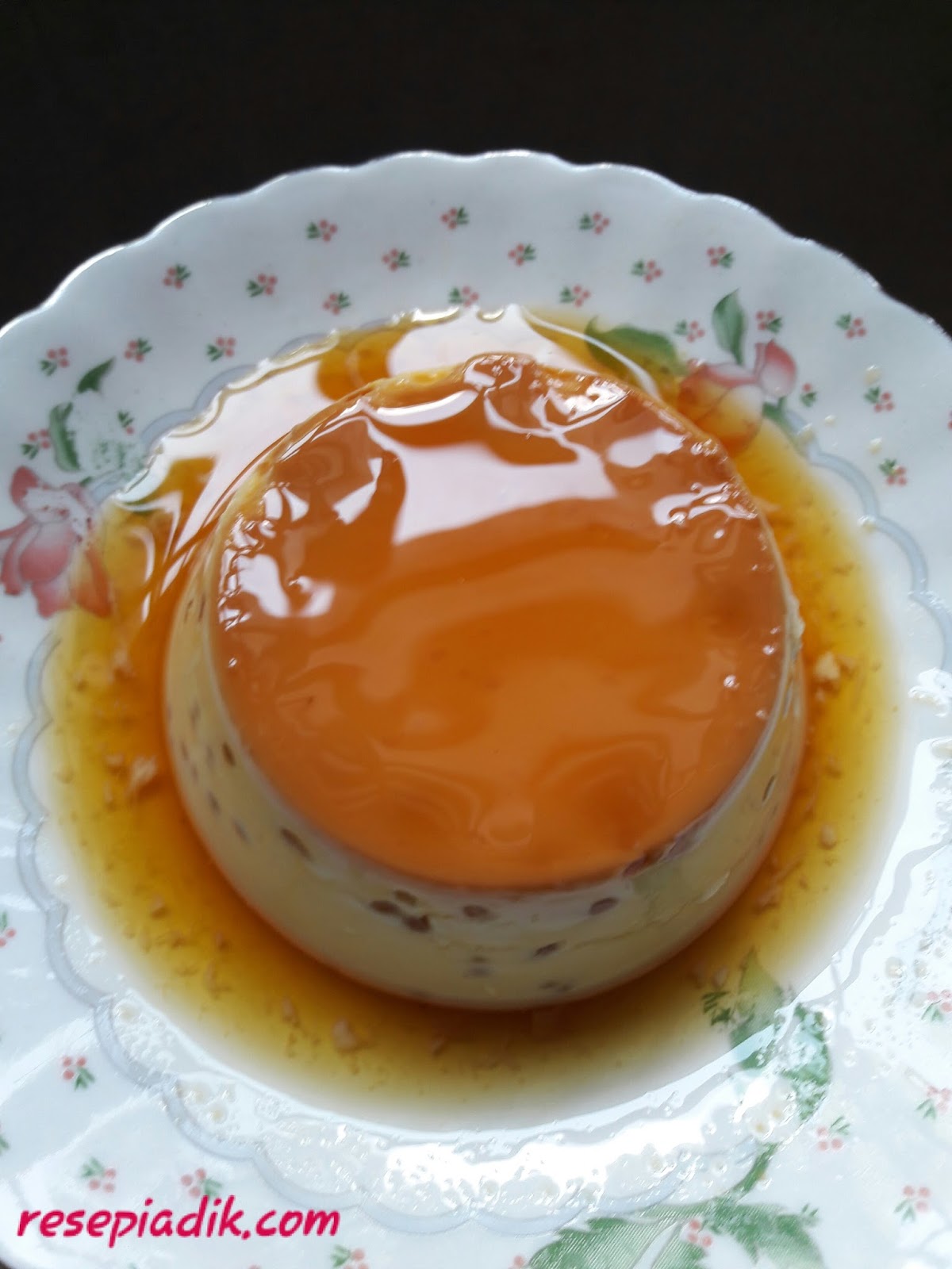 Resepi Puding Karamel Sedap Resepi Adik