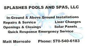 Splashes pools and spas, LLC