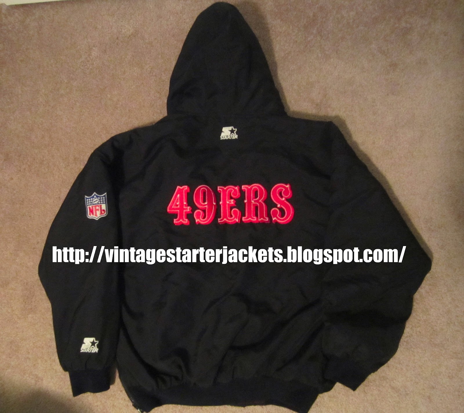 Vintage Sports Apparel Vintage San Francisco 49ers Starter Parka