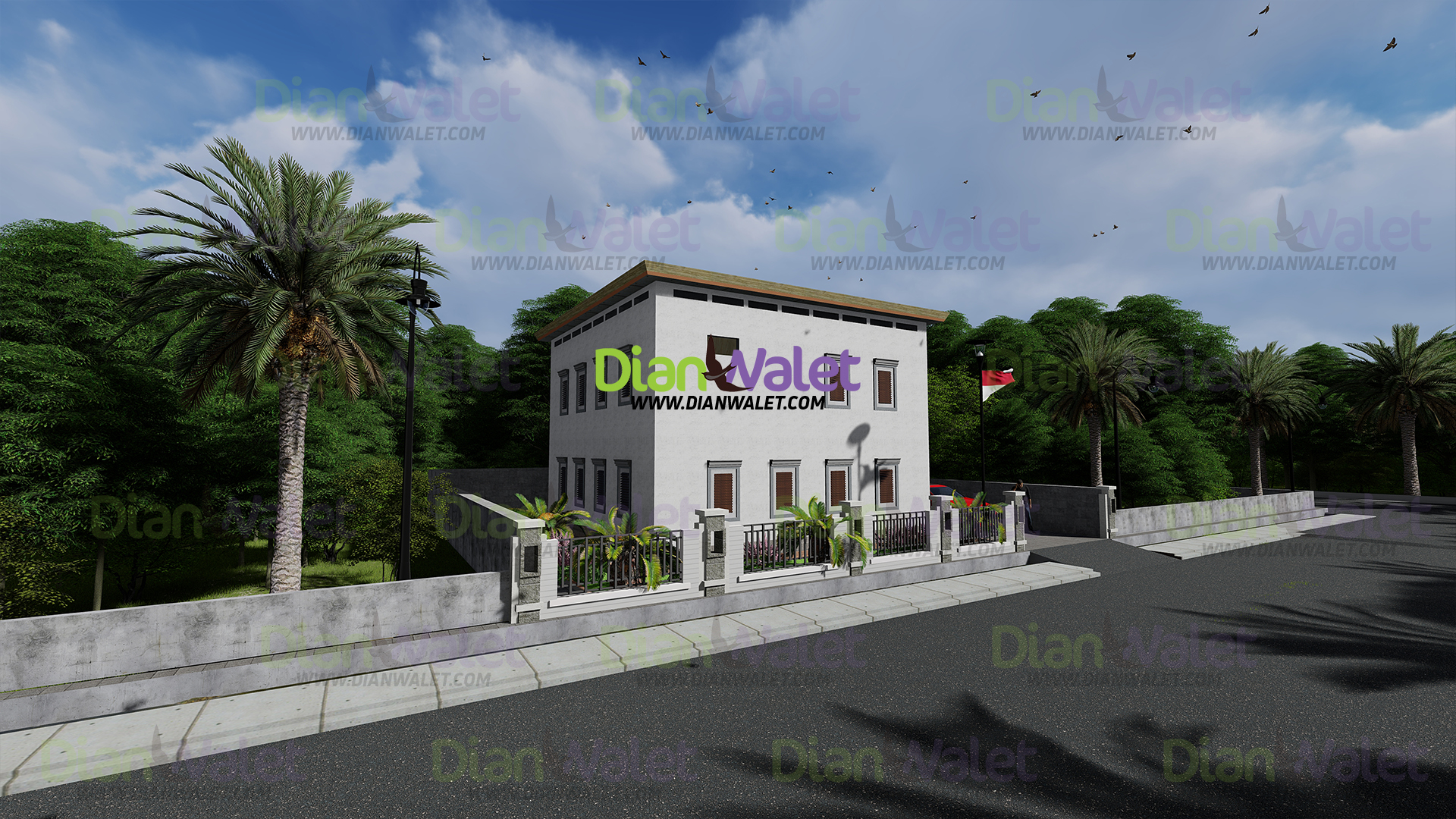 Desain Rumah Walet RBW 10X10 2 Lantai Terbaru 2020 DIAN WALET