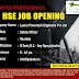 HSE Job Opening
