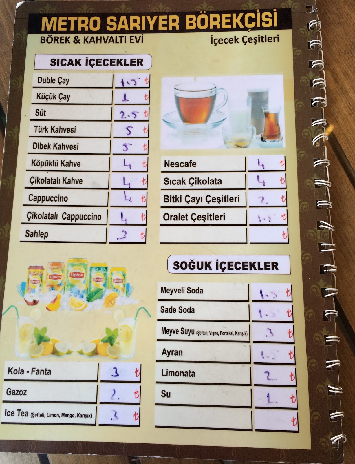 METRO SARIYER BÖREKÇİSİ HUNAT KAYSERİ MENÜ FİYAT LİSTESİ Mekan Arama