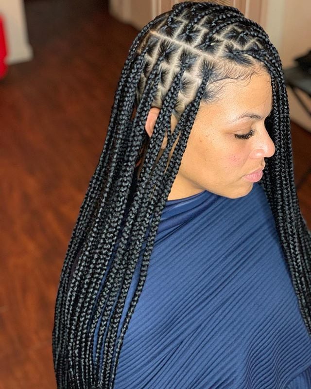 CATCH THE TRENDY HAIRSTYLE KNOTLESS BOX BRAIDS BlogIT