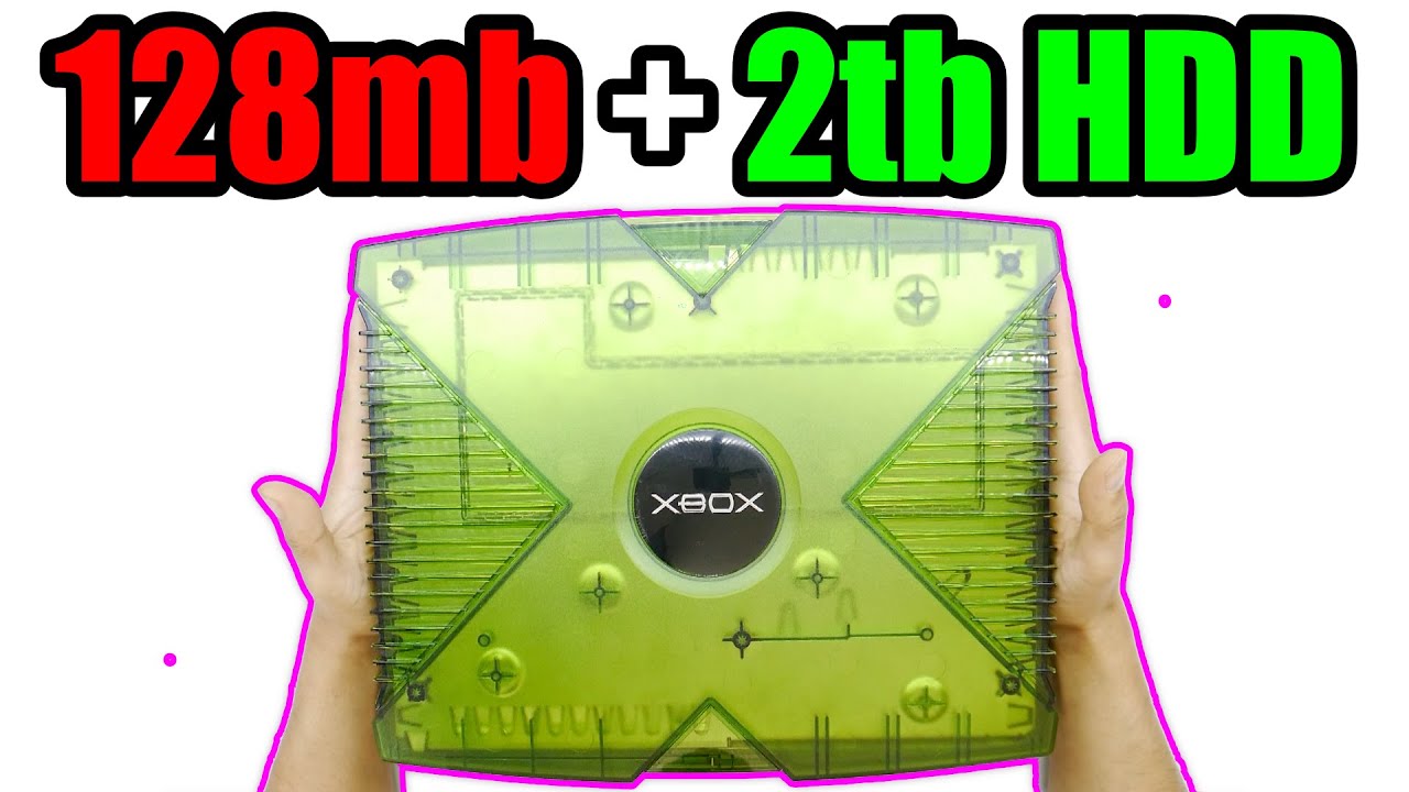 XBOX ORIGINAL EXTREMO TIMELAPSE COMPLETO DE INSTALACION DE 128MB DE RAM