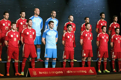 Mis peloteros favoritos: Todas las camisetas de la Selección Española