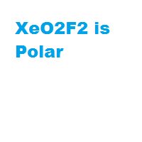 XeO2F2 is Polar