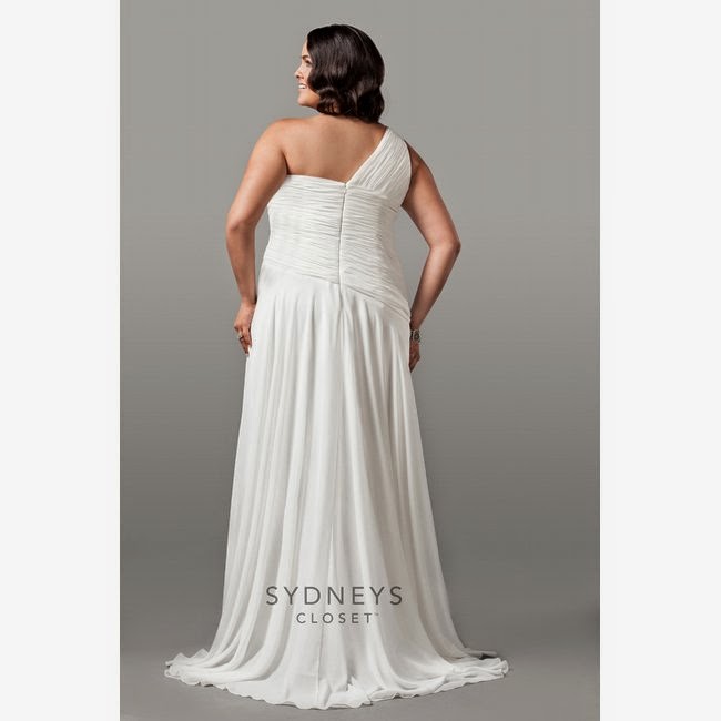 Plus Size Grecian Goddess Wedding Gown Plus Size Dresses