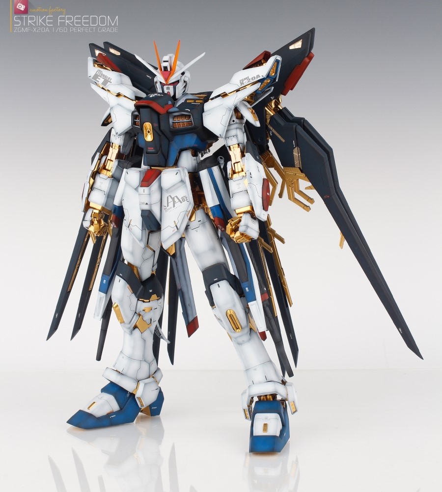 Gundam Guy Pg 1 60 Strike Freedom Gundam Painted Build