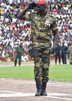 Guinea News: Colonel Mamady Doumbouya, The Man Who Led The Guinean Coup (Photos, Video)
