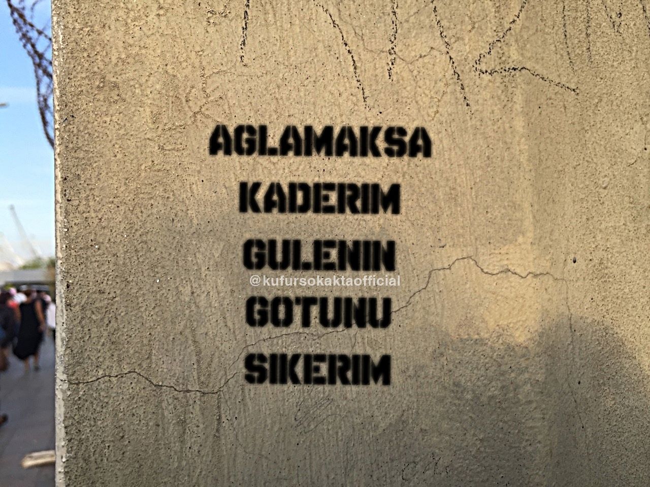 Resimli Küfürlü Sözler Duvar Yazilari Küfür Sokakta 2018 GamTeli