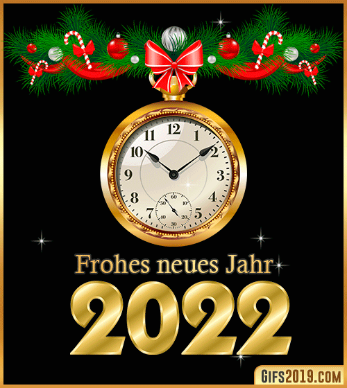 Frohes Neues Jahr 2022 GiF