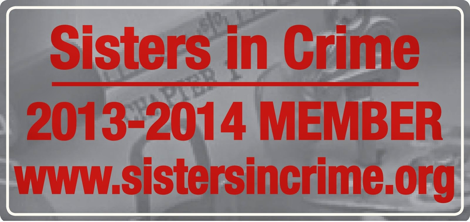 Sister's in Crime badge