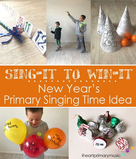 New Year's Primary Singing Time Ideas!!!! i heart primary music