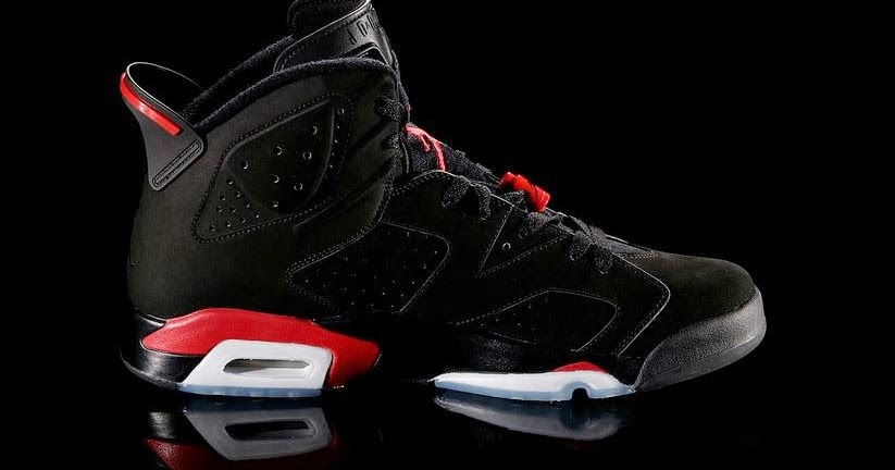 THE SNEAKER ADDICT: Air Jordan 6 VI “Black Infrared” Sneaker Releasing ...