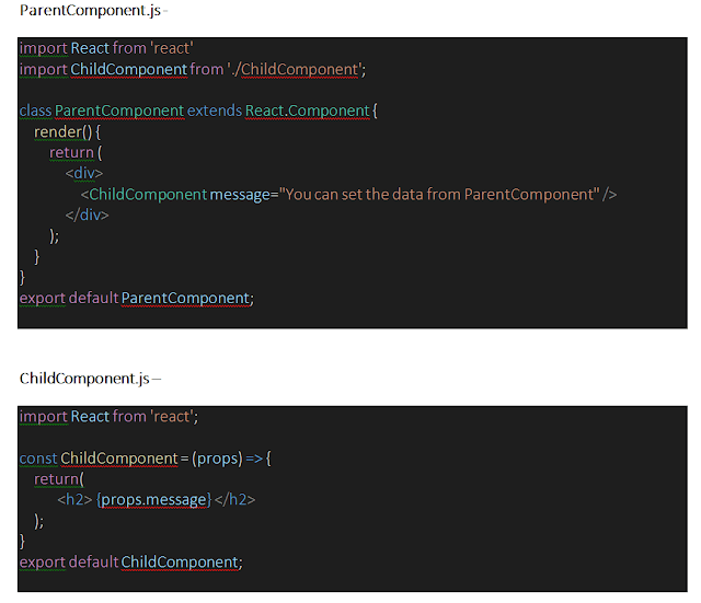 How to Pass Data from Parent Component to Child Component in React