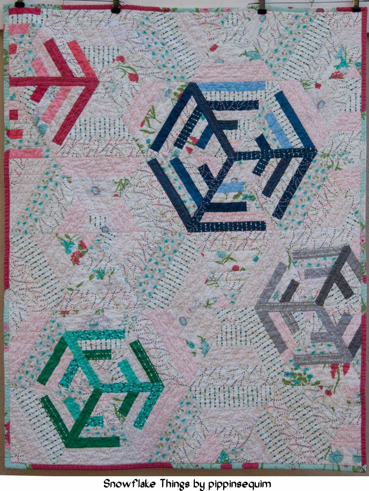 Snowflake Things Quilt Tutorial | The Intrepid Thread