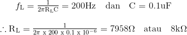 Band Stop Filter (BSF) - Notch Filter - Reject Filter