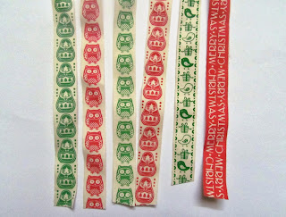 Christmas ribbons