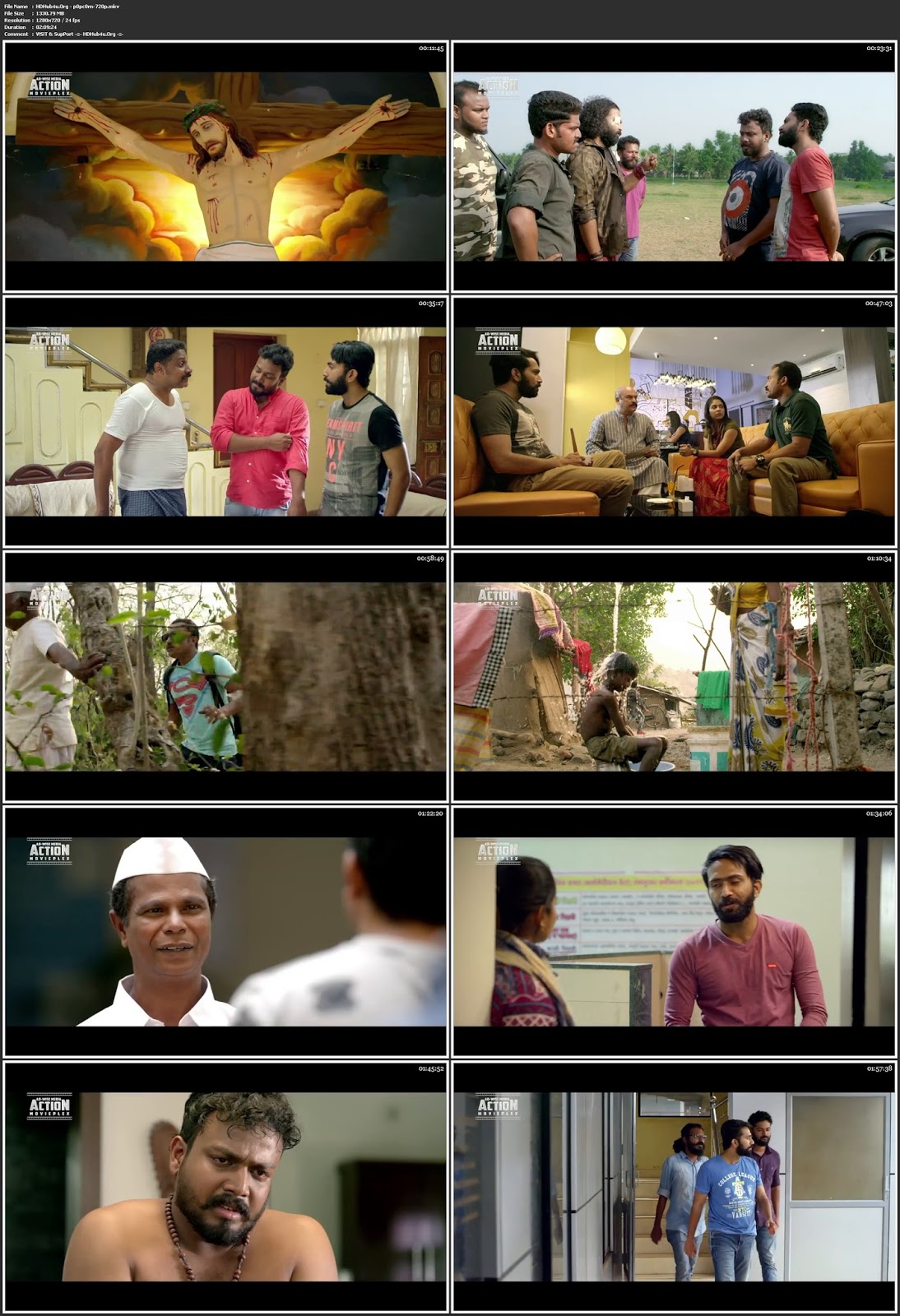 Popcorn 2018 Hindi Dubbed 480p HDRip 350Mb Download