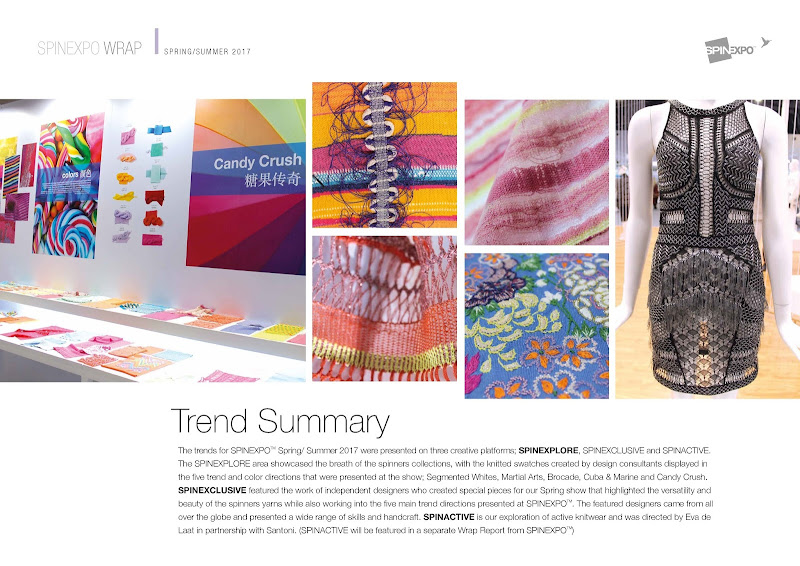 TRENDS // SPIN EXPO MATERIAL TRENDS . SS 2017 FASHION