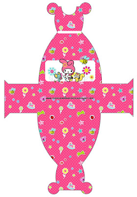 My Melody Birthday Party: Free Printable Boxes. - Oh My Fiesta! in english