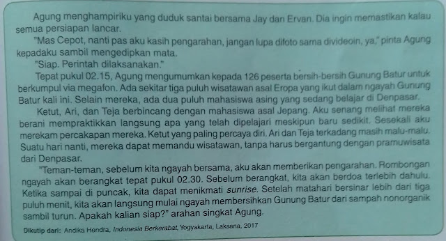 Contoh Soal AKM SMP dan Pembahasannya