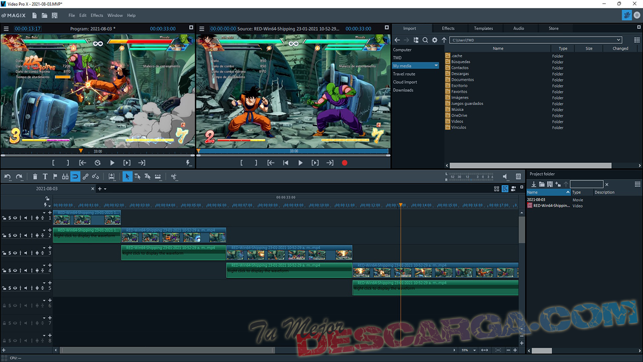 Magix Vegas Pro 1