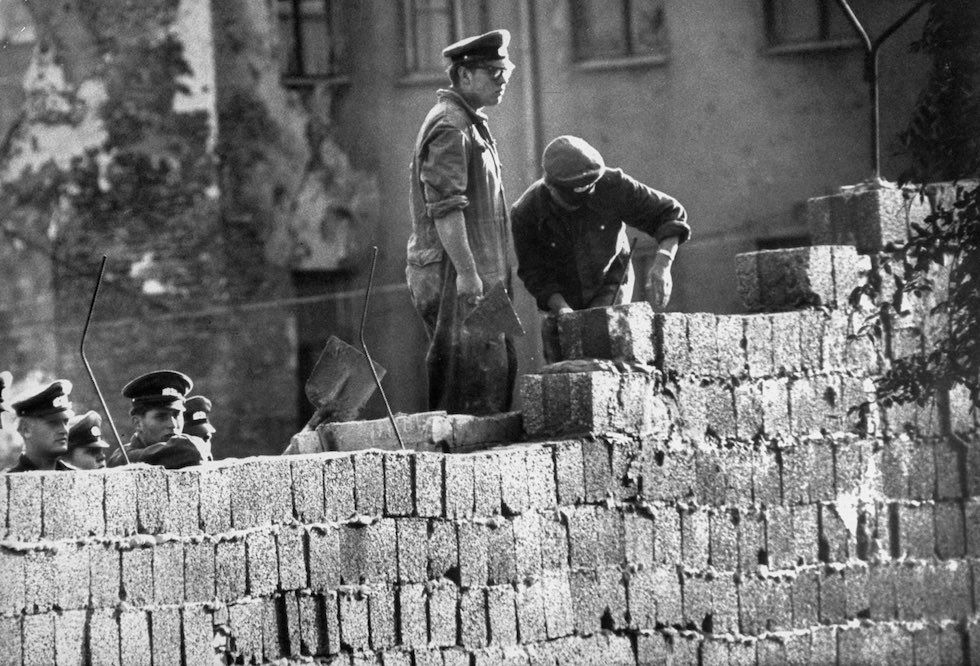 The Construction of the Berlin Wall, 1961 ~ Vintage Everyday