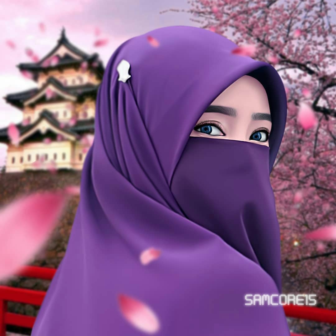 Kumpulan Kartun Hijab Muslimah Terbaru Instagram - Cartoon Hijab