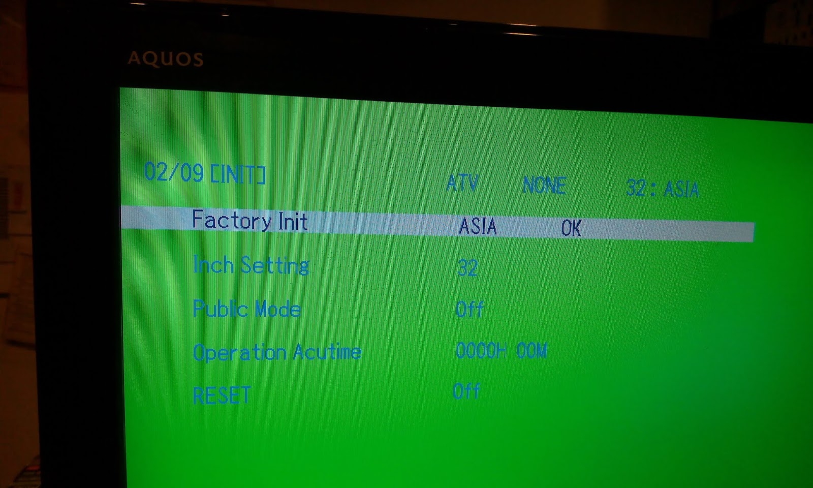 Life Begins at Forty SHARP LC32M400MBK LCD TV repair (red light