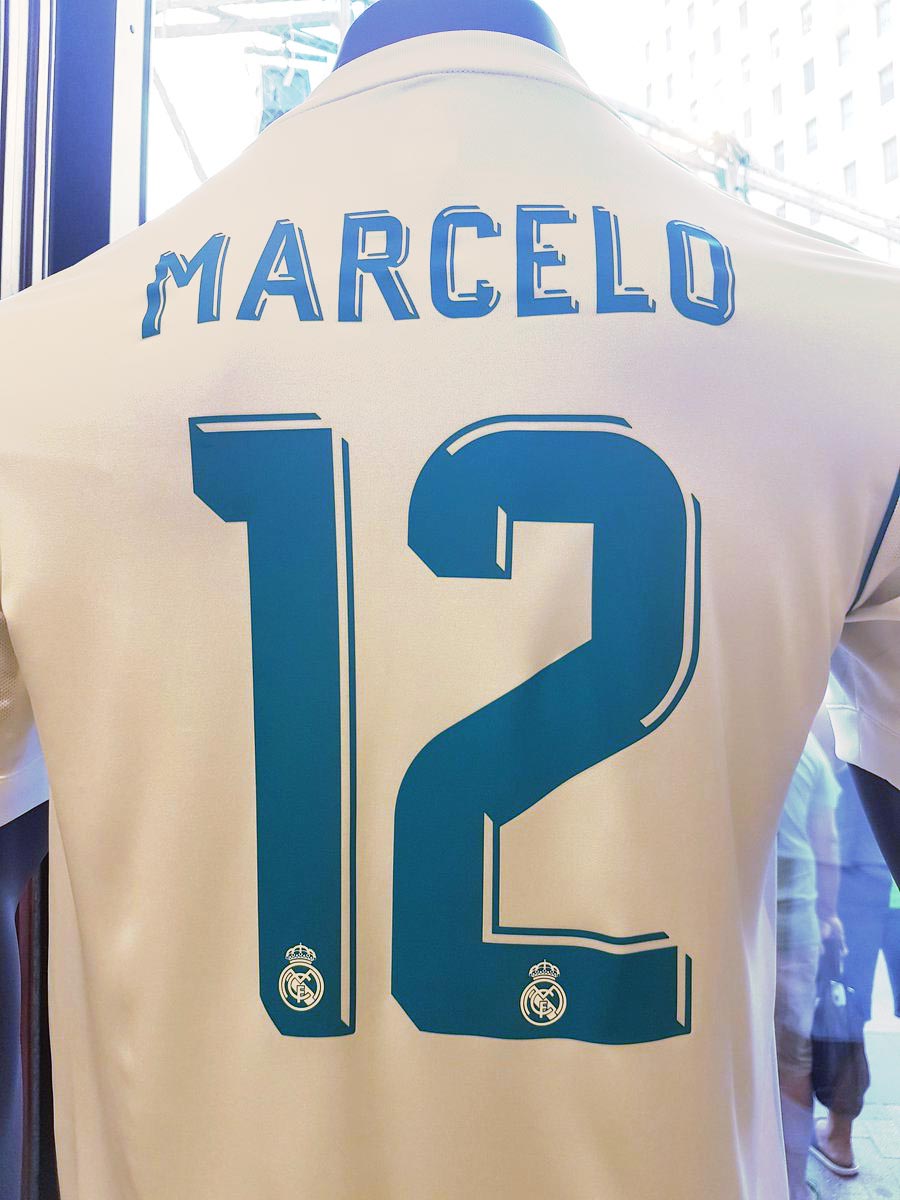 Real Madrid 17-18 Font Revealed - Footy Headlines
