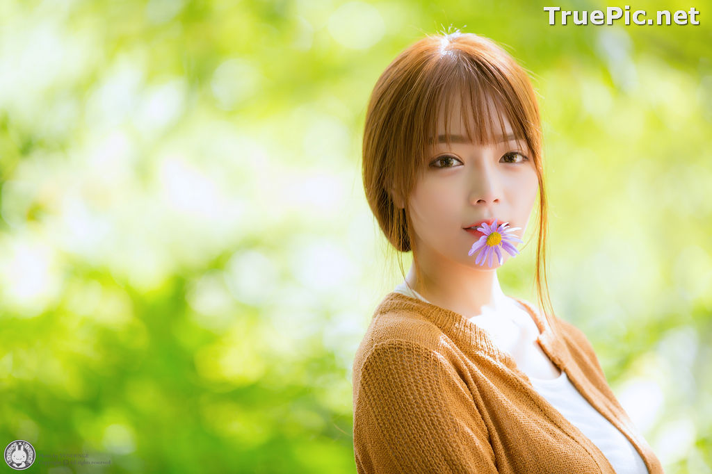 Image Korean Beautiful Model – Ji Yeon – My Cute Princess #3 - TruePic.net - Picture-24