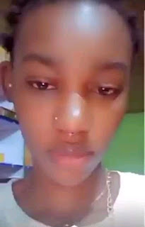 Video: Beautiful Girl Drinks Sniper and Dies After Her Boyfriend Broke Up With Her.