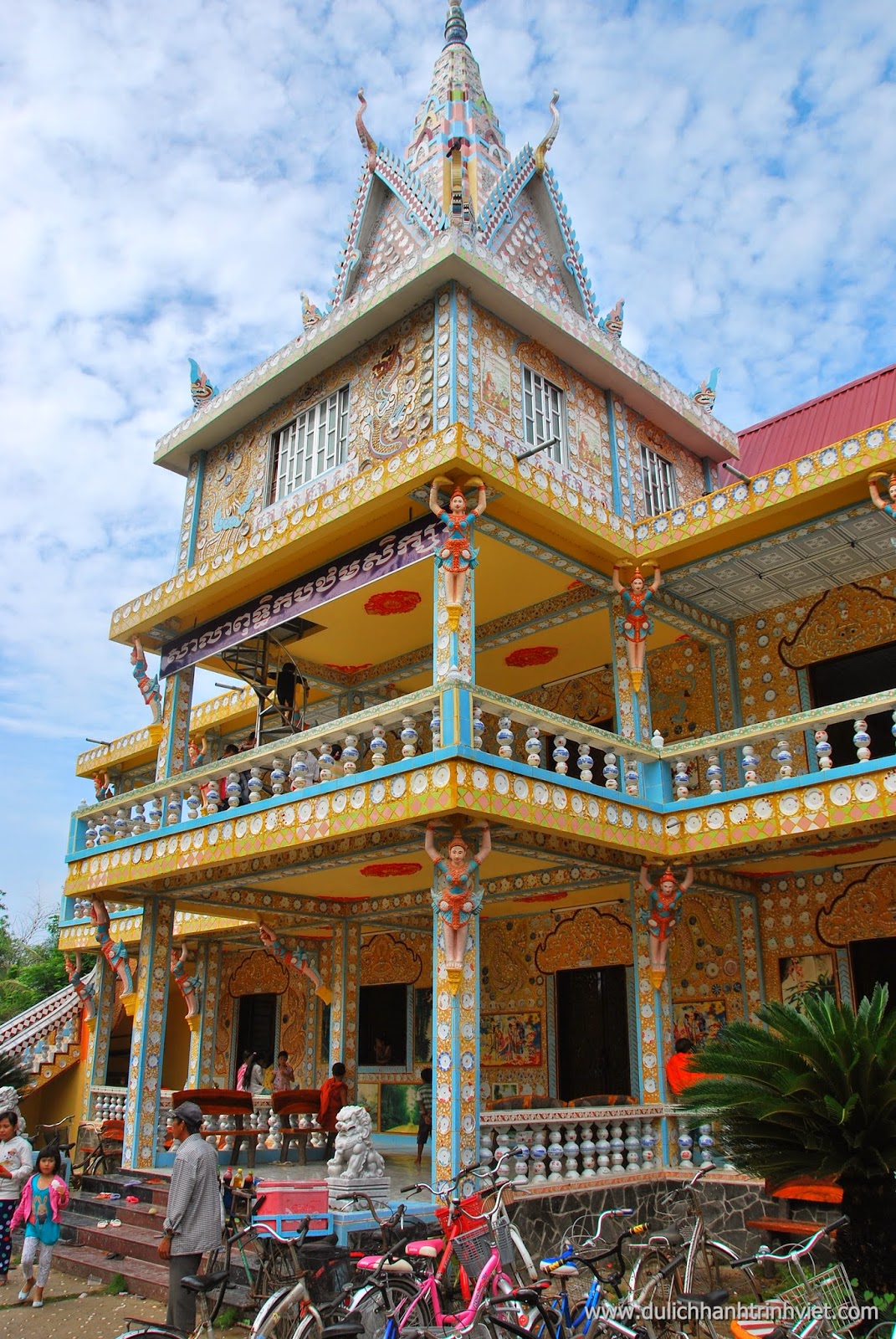 Pagode de style khmer Chen Kieu - province de Soc Trang