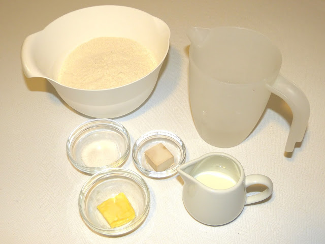 Ingredientes pan de molde