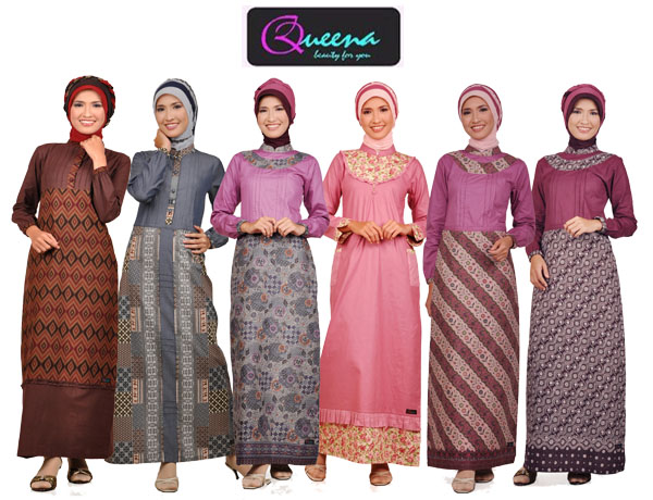  Baju  Batik  Muslim  Tutorial Hijab