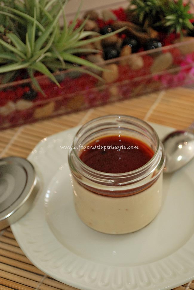 Psnna cotta de turrón de Jijona Panna cotta de turrón de Jijona