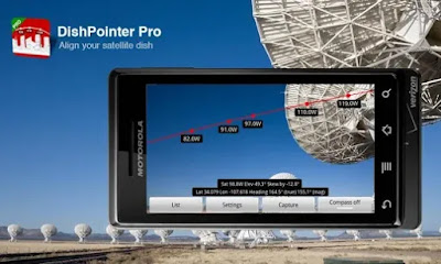 تحميل تطبيق لاقط القنوات Dish Pointer AR Pro تحميل تطبيق لاقط القنوات Dish Pointer AR Pro